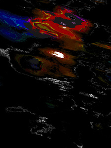 Abstract Vibrant Bold Colours